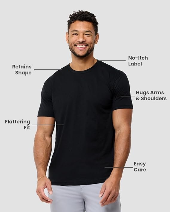 Mens T Shirt - Short Sleeve Soft Tees S - 4X - Image 2