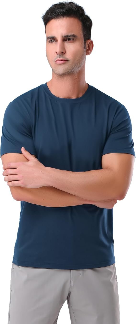 Mens T Shirt Ultra Soft Plain T-shirts - Image 2