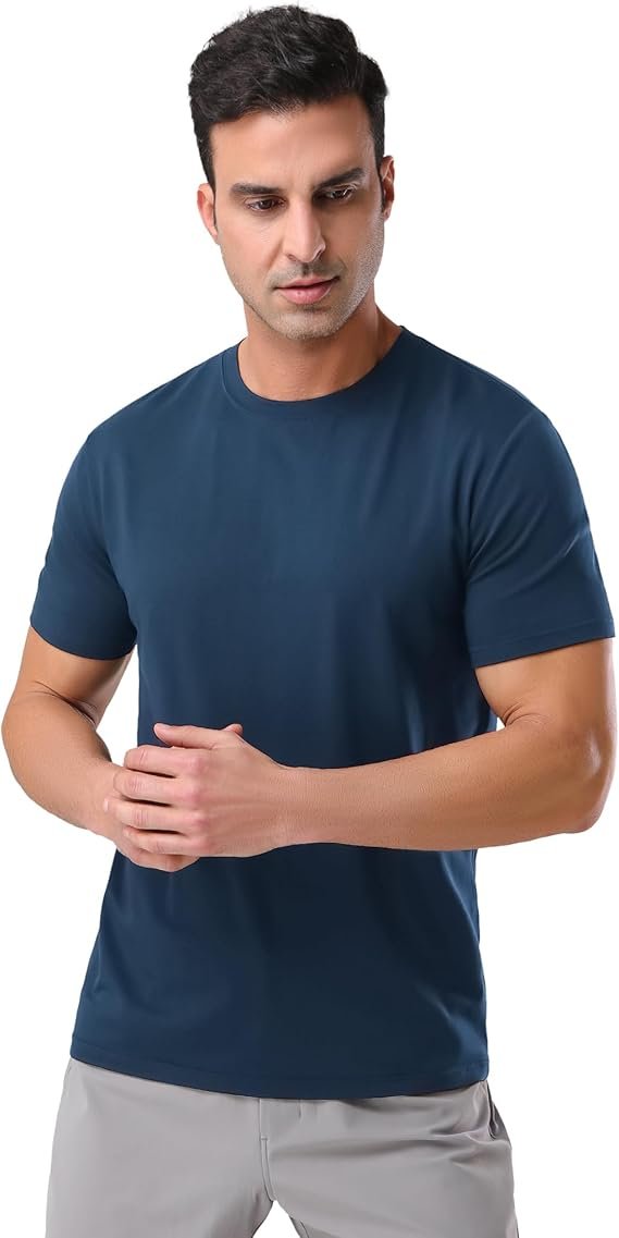 Mens T Shirt Ultra Soft Plain T-shirts - Image 3
