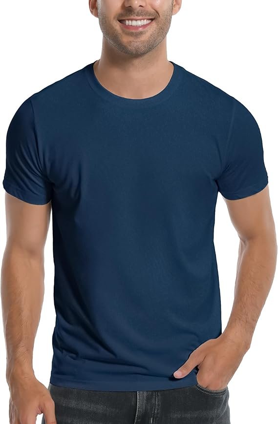 Mens T Shirt Ultra Soft Plain T-shirts